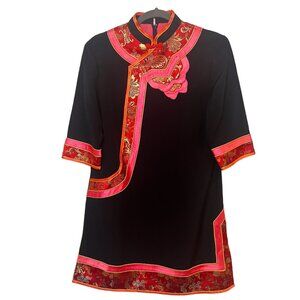 Yue Hwa Vintage Black Kimono **EXCELLENT CONDITION**